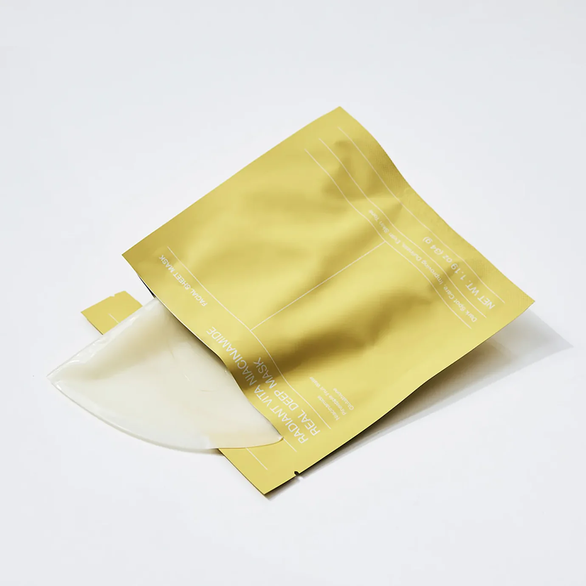 Biodance Vita Niacinamide Real Deep Mask 34g – korėjietiška niacinamido kaukė odos švytėjimui | Hada