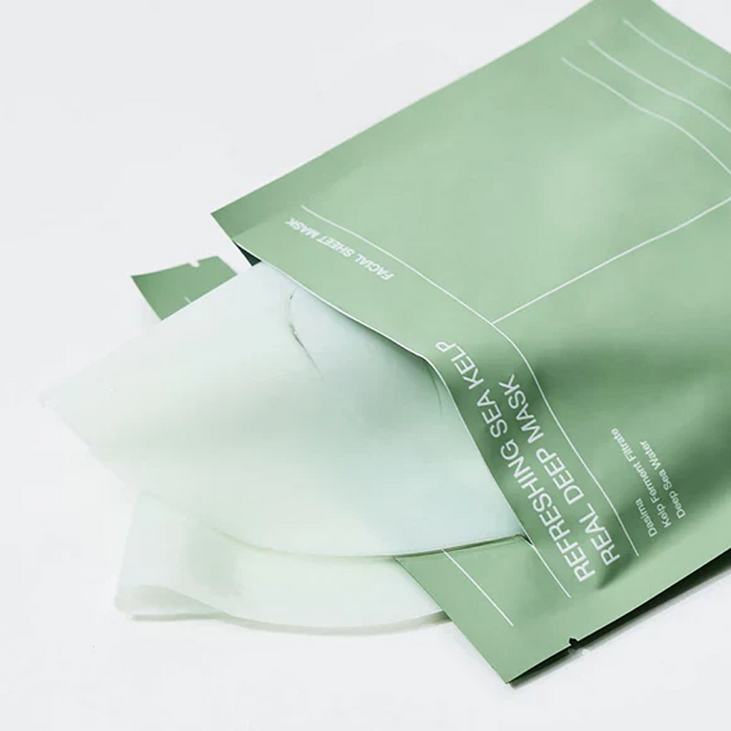 Biodance Sea Kelp Real Deep Mask 34g – korėjietiška jūros dumblių giliai drėkinanti kaukė | Hada