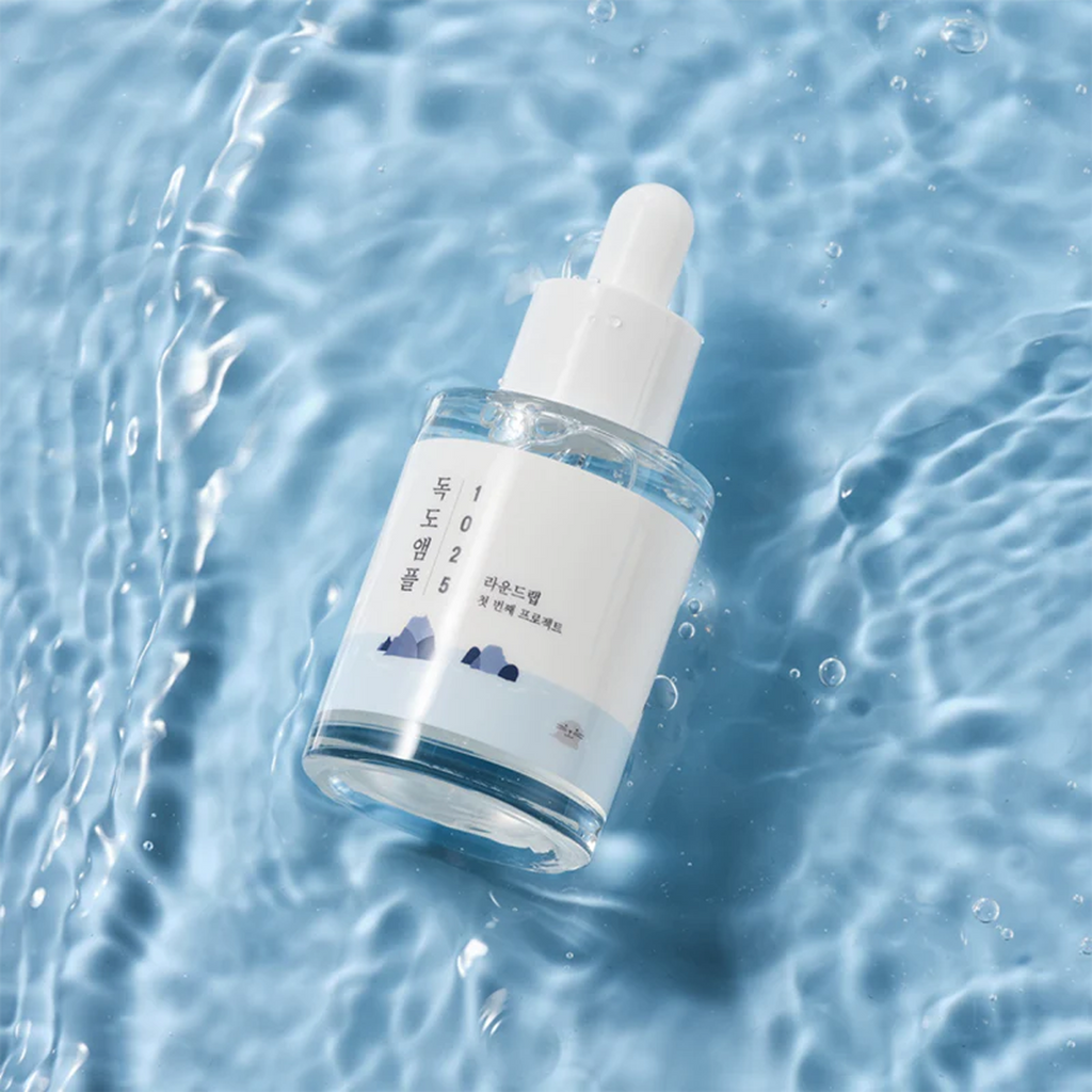 Round Lab 1025 Dokdo Ampoule 45g – korėjietiška jūros mineralų ampulė drėkinimui | Hada