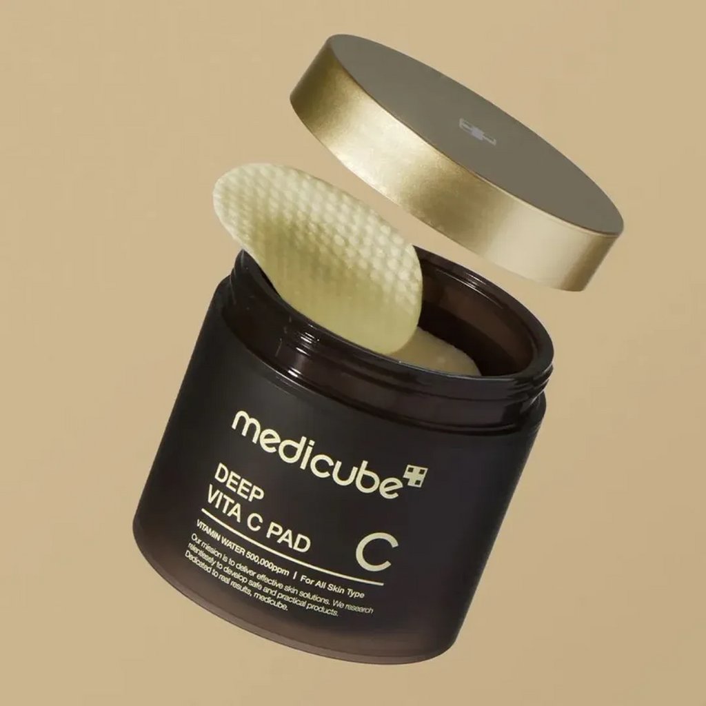 Medicube Deep Vita C Pad 150g – korėjietiški vitamino C eksfoliaciniai padai odos skaistinamumui | Hada