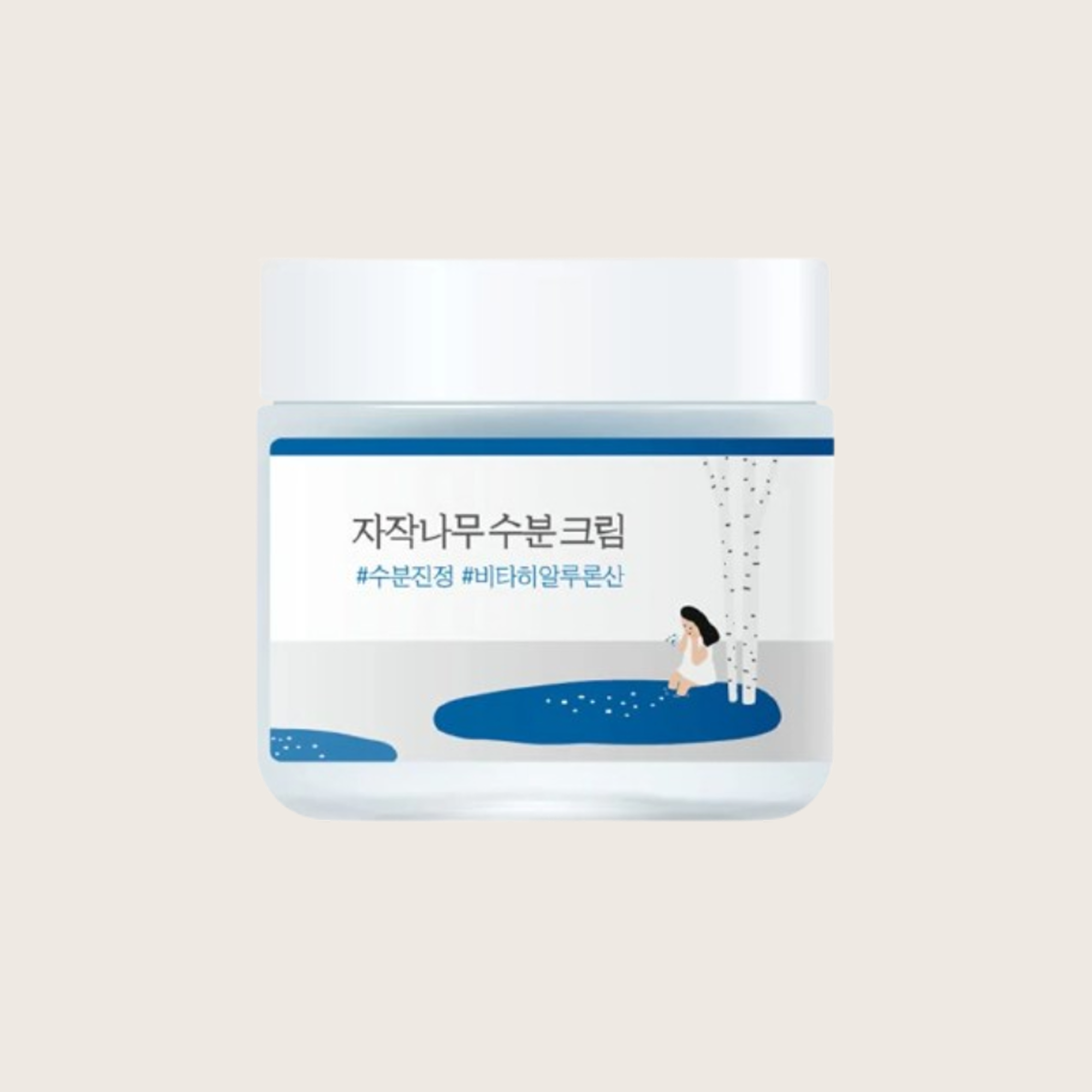 Round Lab Birch Juice Moisturizing Cream 80ml – korėjietiškas beržo sulčių drėkinamasis kremas | Hada