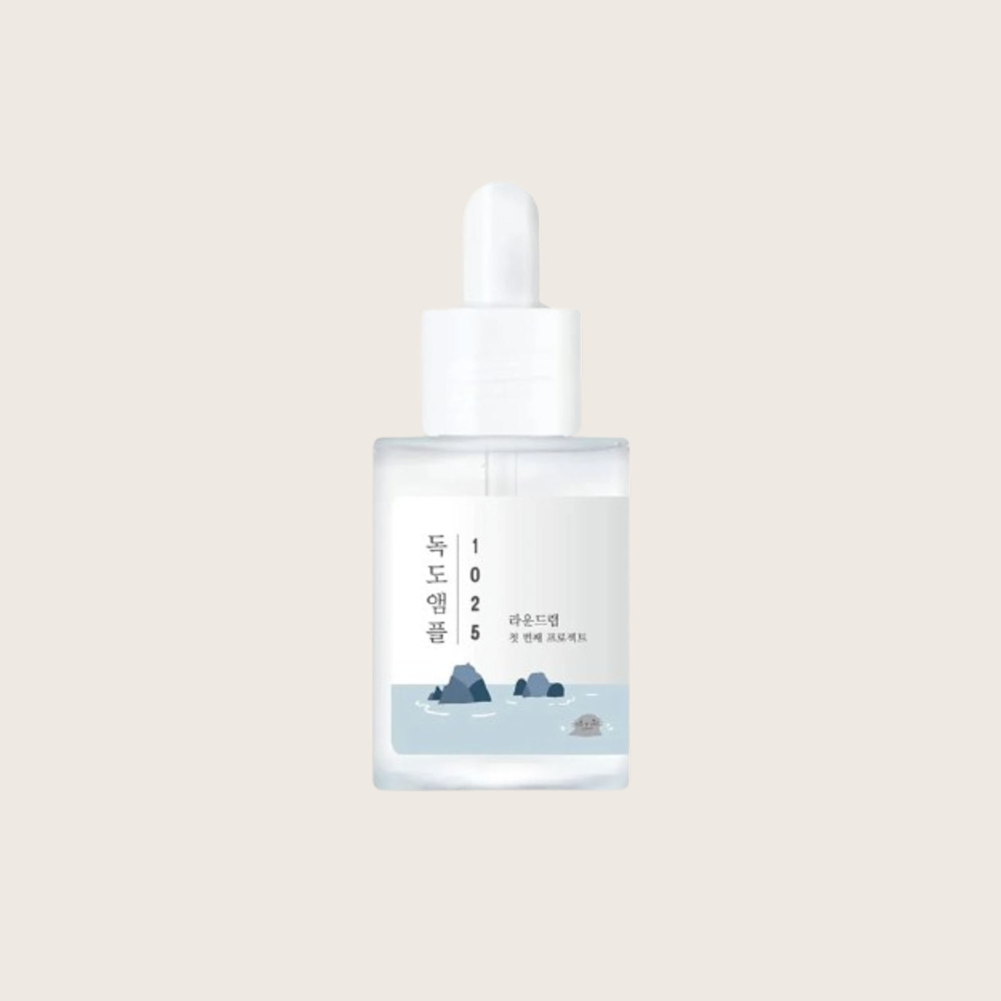 Round Lab 1025 Dokdo Ampoule 45g – korėjietiška jūros mineralų ampulė drėkinimui | Hada