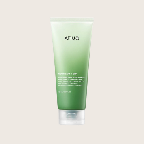 Anua Heartleaf Quercetinol Pore Deep Cleansing Foam 150ml – korėjietiškas putų prausiklis poroms | Hada