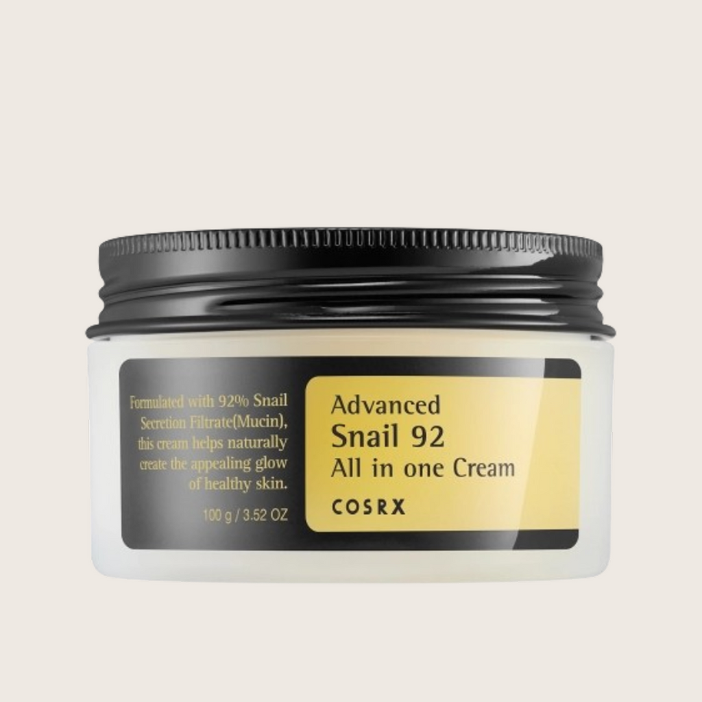 COSRX Advanced Snail 92 All In One Cream 100ml – korėjietiškas sraigių mucino kremas drėkinimui | Hada