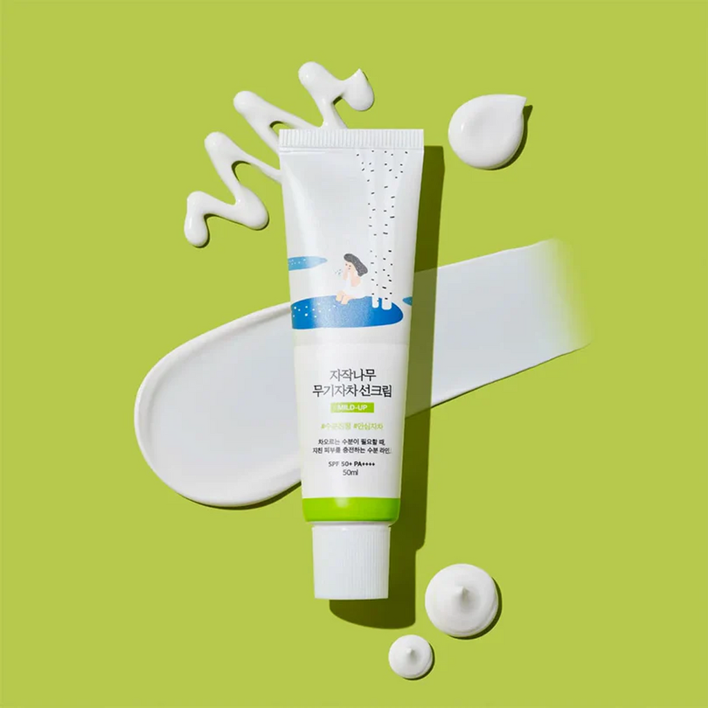 ROUND LAB Birch Juice Moisturizing Mild Up Sunscreen