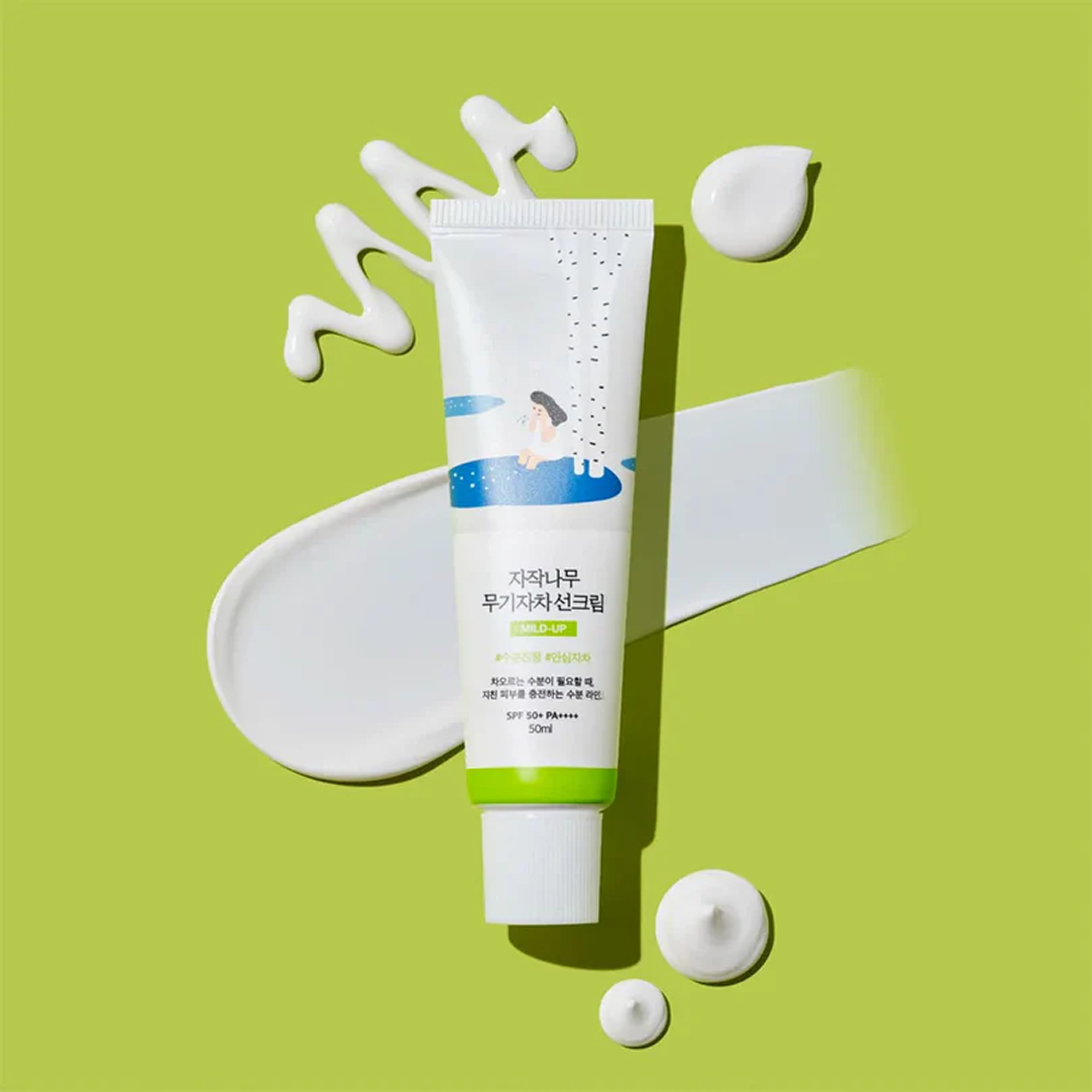 ROUND LAB Birch Juice Moisturizing Mild Up Sunscreen