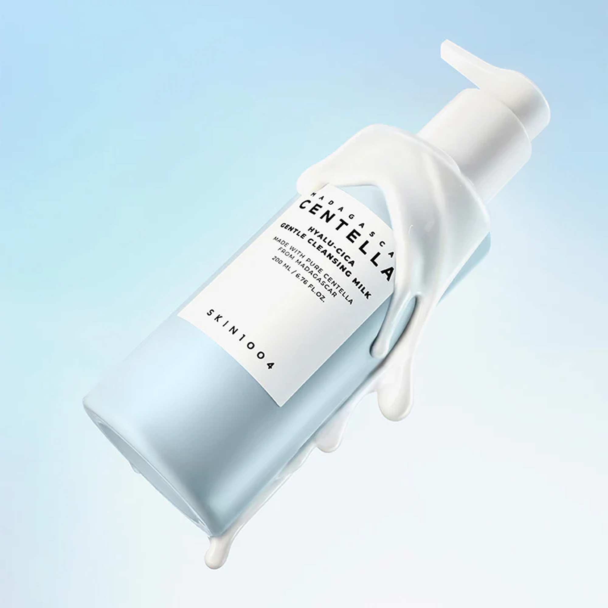 SKIN1004 Hyalu-Cica Gentle Cleansing Milk 200ml – švelnus korėjietiškas prausiklis su centella | Hada