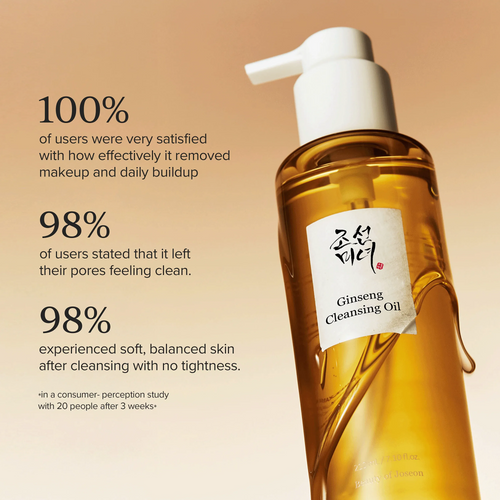 Beauty of Joseon Ginseng Cleansing Oil 210ml – korėjietiškas ženšenio valymo aliejus makiažui šalinti | Hada